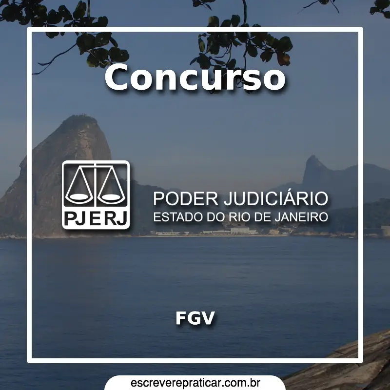 Concurso TJRJ tjrj-fgv