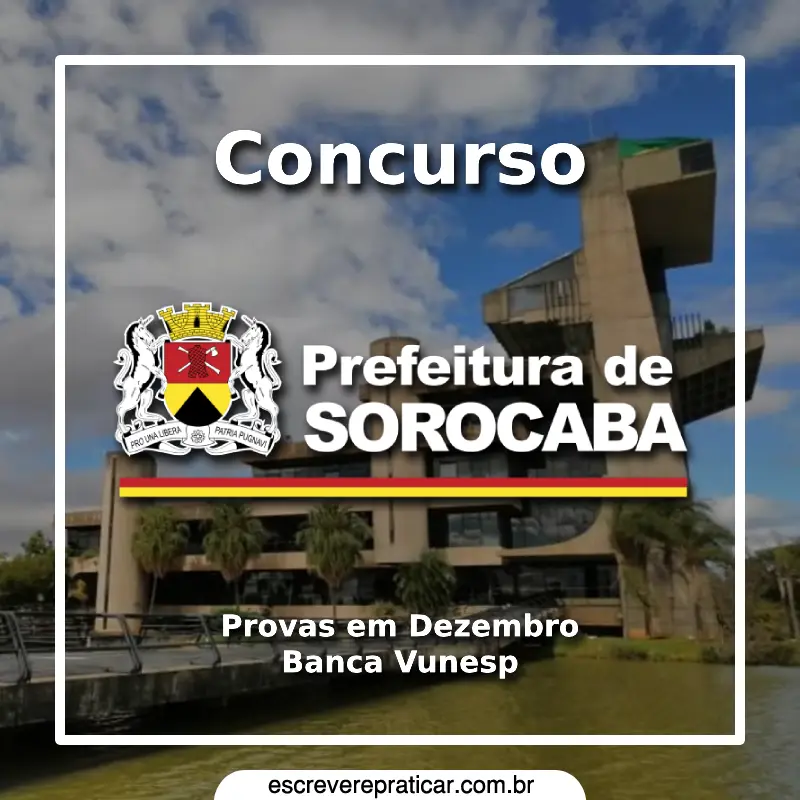 concurso prefeitura de Sorocaba